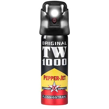 

TW1000 Jet Classic s LED světlem a pružinovým bezpečnostním uzávěrem 63 ml