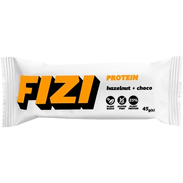 

FIZI LLC proteinová tyčinka 45 g, lískový ořech a čokoláda