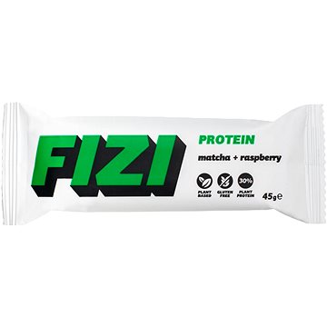 

FIZI LLC proteinová tyčinka 45 g, matcha a malina