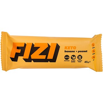 

FIZI LLC keto tyčinka 45 g, banán a arašídy