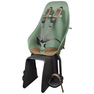 

Urban Iki Zadní sedačka na kolo s adaptérem na nosič Icho Green/Kurumi Brown
