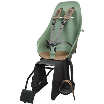 

Urban Iki Zadní sedačka na kolo s adaptérem a nosičem na sedlovku Set Icho Green/Kurumi Brown