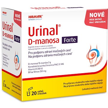 

Urinal D-manosa Forte 20 sáčků