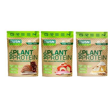 

USN 100% Plant Protein, 900g, vanilka