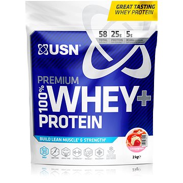 

USN 100% Premium Whey Bag, 2000g, jahoda