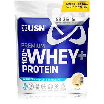 

USN 100% Premium Whey Bag, 2000g, vanilka