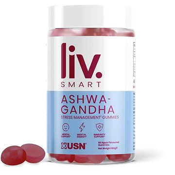 

USN LivSMART Ashwagandha, 60 gummies