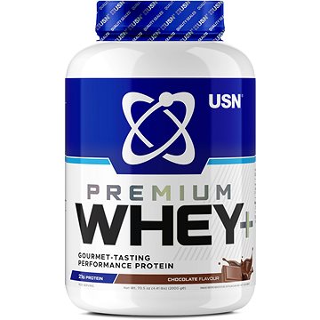 

USN Whey+ Premium Protein 2kg, čokoláda