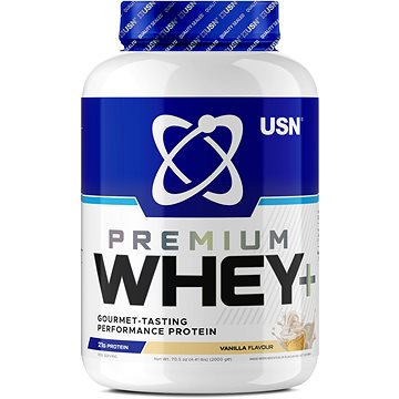 

USN Whey+ Premium Protein 2kg, vanilka