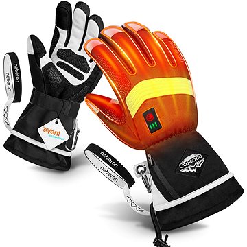 

Neberon HG-HG040E Five Finger Heated Gloves Size S Black+White