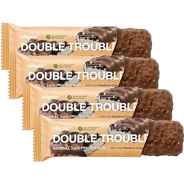 

Vilgain Double Trouble Protein Bar Hazelnut cream, 4 x 55 g