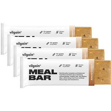 

Vilgain Meal Bar Coconut and almonds 4 x 50 g