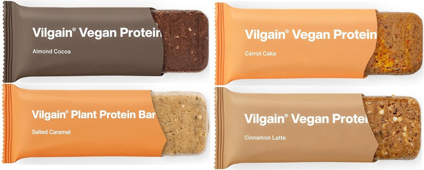 

Vilgain Vegan Protein Bar Mix příchutí 4 x 50 g