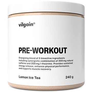 

Vilgain Pre-Workout 240 g lemon iced tea