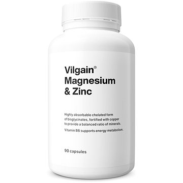

Vilgain Magnesium and Zinc 90 kapslí