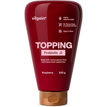 

Vilgain Prebiotic Topping 320 g Raspberry