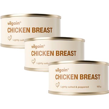 

Vilgain Chicken Breasts with salt and pepper 3 x 100 g