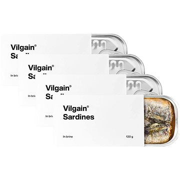 

Vilgain Sardines in its own juice 4 x 120 g