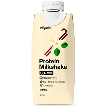 

Vilgain Protein Milkshake 330 ml vanilla