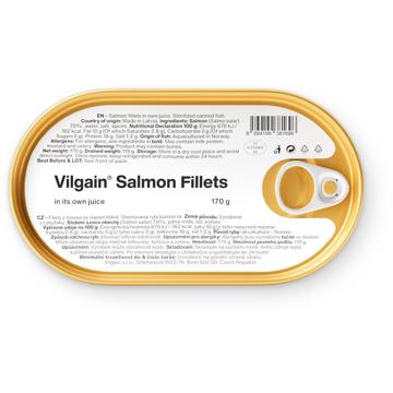 

Vilgain Salmon Fillets 170 g
