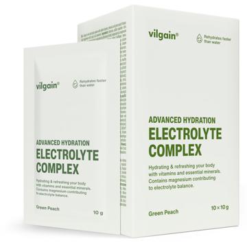 

Vilgain Electrolyte Complex 100 g (10 × 10 g) green peach