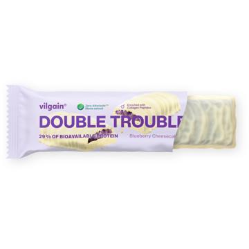 

Vilgain Double Trouble Protein Bar 55 g Blueberry cheesecake