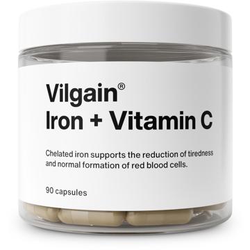 

Vilgain Iron + Vitamin C 90 kapslí