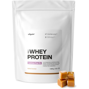 

Vilgain Lactose Free Whey Protein 1000 g salted caramel