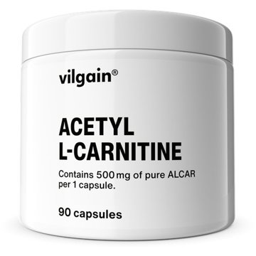 

Vilgain Acetyl L-Karnitin, 90 kapslí