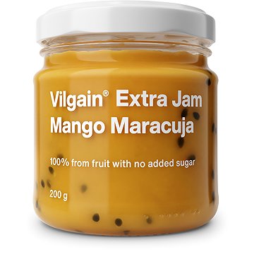 

Vilgain Extra džem mango a maracuja bez přidaného cukru 200 g