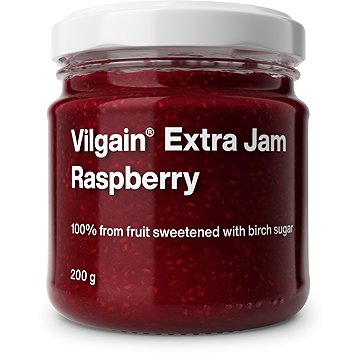 

Vilgain Extra džem malina s březovým cukrem 200 g