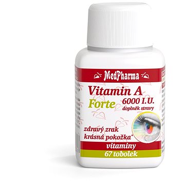 

MedPharma Vitamin A 6000 I.U. Forte - 67 tob.