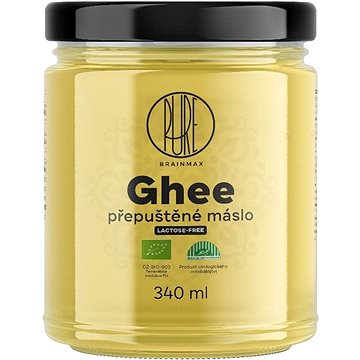 

BrainMax Ghee, přepuštěné máslo, bio, 340 ml