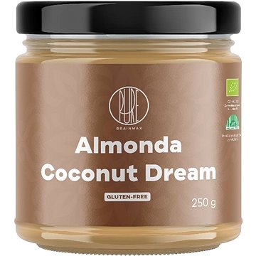 

BrainMax Pure Almonda, Coconut Dream, Mandlový krém s kokosem, BIO, 250 g