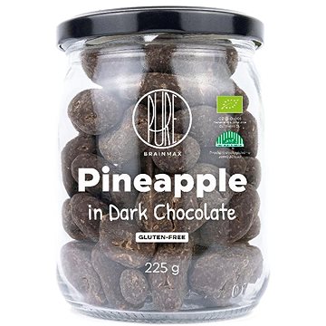 

BrainMax Pure Lyofilizovaný ananas v hořké čokoládě, BIO, 225 g