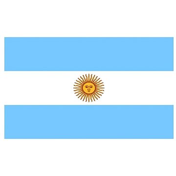 

Funny Fashion Vlajka Argentina 150 × 90 cm