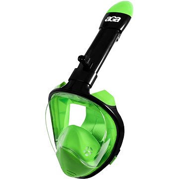 

Aga Celoobličejová šnorchlovací maska S/M DS1121 černá/zelená