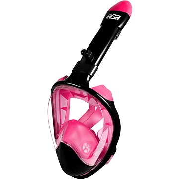 

Aga Celoobličejová šnorchlovací maska L/XL DS1113 černá/růžová
