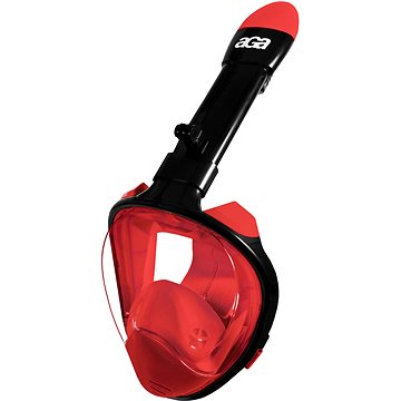 

Aga Celoobličejová šnorchlovací maska L/XL DS1113 černá/červená