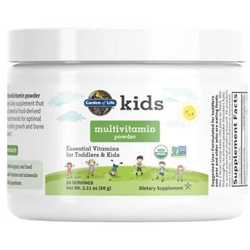 

Garden of life Kids Organic multivitamín (multivitamín pro děti v prášku), 60 g