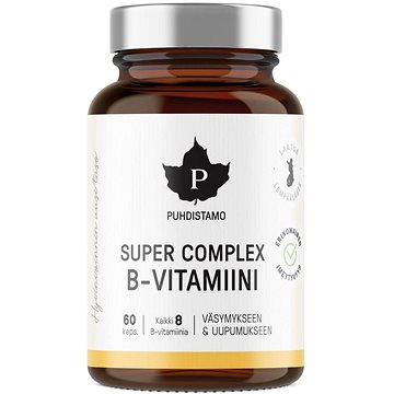 

Puhdistamo Super Vitamin B Complex 60 kapslí