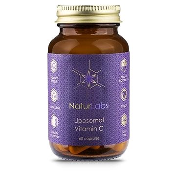 

NaturLabs Liposomální vitamín C, 250 mg, 60 kapslí