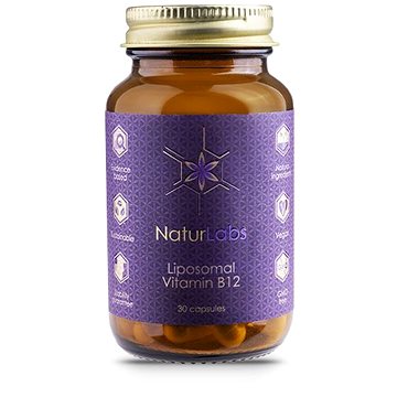 

NaturLabs Liposomální vitamín B12, 30 kapslí