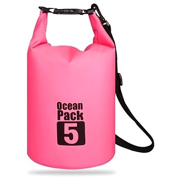 

Surtep vodotěsný vak Ocean přes rameno 5 l rose červený