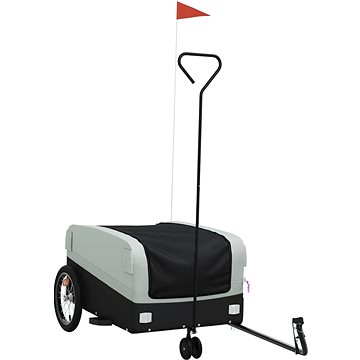 

Shumee Vozík za kolo 94070 černý a šedý, 45 kg, železo