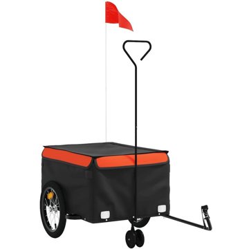 

Shumee Vozík za kolo 94103 černý a oranžový, 45 kg, železo