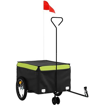

Shumee Vozík za kolo 94109 černý a zelený, 45 kg, železo