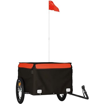 

Shumee Vozík za kolo 94082 černý a oranžový, 45 kg, železo