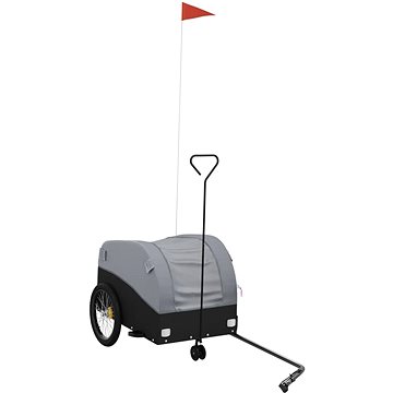 

Shumee Vozík za kolo 123 × 52 × 53 cm, 94140 černý a šedý, 30 kg, železo