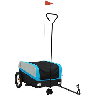 

Shumee Vozík za kolo 122 × 53 × 53 cm, 94058 černý a modrý, 30 kg, železo